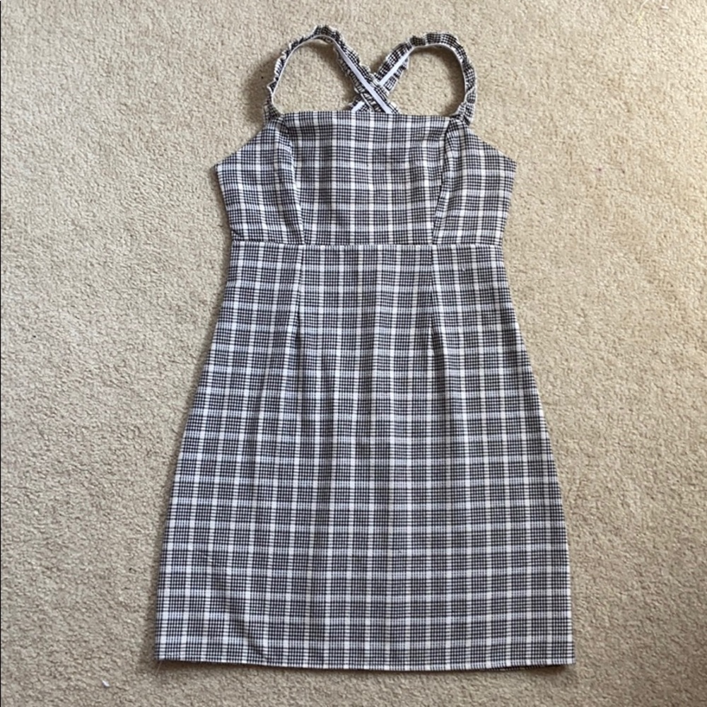 B&W Plaid Dress PacSun L.A. Hearts Back-to-School